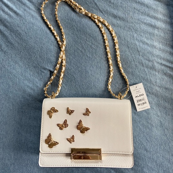 Aldo Bags White Aldo Dalsby Butterfly Bag Poshmark